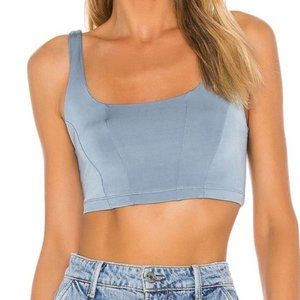 Free People Seafoam Blue Be Cool Brami Small NEW